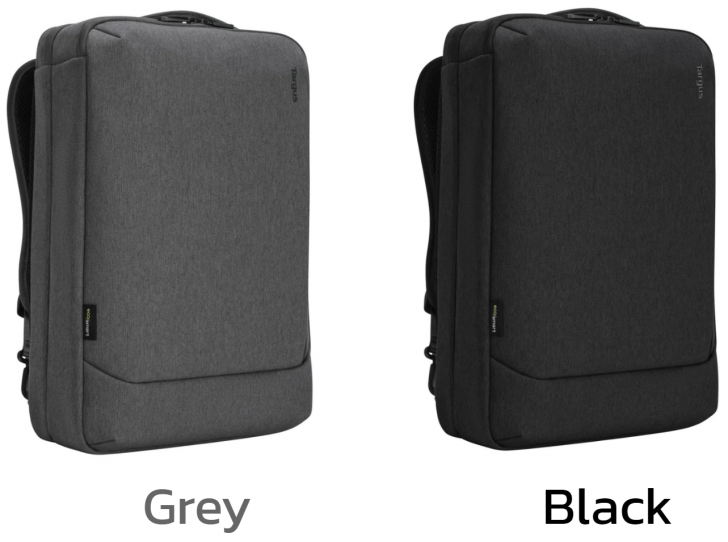 กระเป๋าเป้โน้ตบุ๊กจอ 15.6 นิ้ว เปลี่ยนทรงเป็นสะพายข้างได้ ผลิตจากวัสดุรักษ์โลก Targus 15.6 Cypress EcoSmart Convertible Backpack