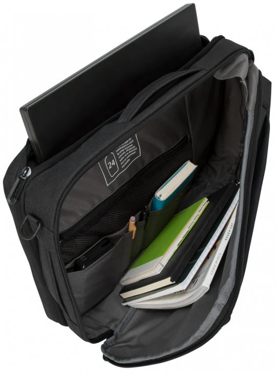 กระเป๋าเป้โน้ตบุ๊กจอ 15.6 นิ้ว เปลี่ยนทรงเป็นสะพายข้างได้ ผลิตจากวัสดุรักษ์โลก Targus 15.6 Cypress EcoSmart Convertible Backpack