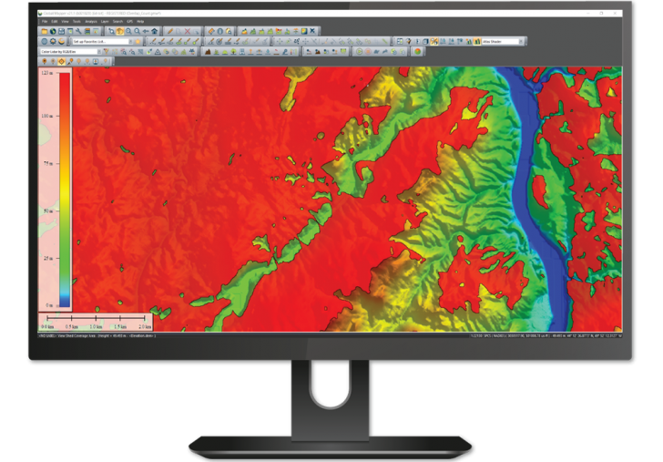 โปรแกรมระบบสารสนเทศภูมิศาสตร์ รุ่นโปร Global Mapper Pro