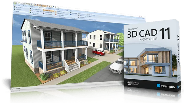 โปรแกรมออกแบบสถาปัตยกรรม รุ่นโปร Ashampoo 3D CAD Professional 11