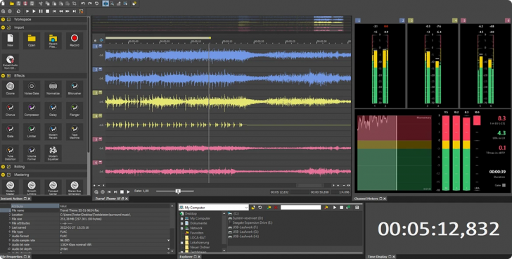 โปรแกรมตัดต่อเสียง บันทึกเสียง รุ่นเริ่มต้น Sound Forge Audio Studio 17