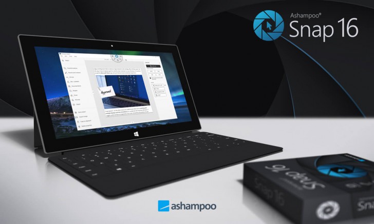 โปรแกรมจับภาพหน้าจอ อัดวิดีโอหน้าจอ Ashampoo Snap 16