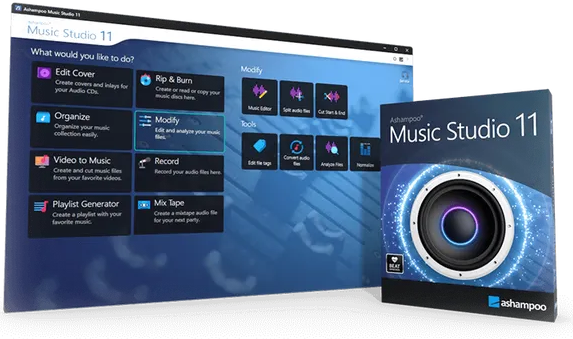โปรแกรมตัดต่อเสียง Ashampoo Music Studio 11