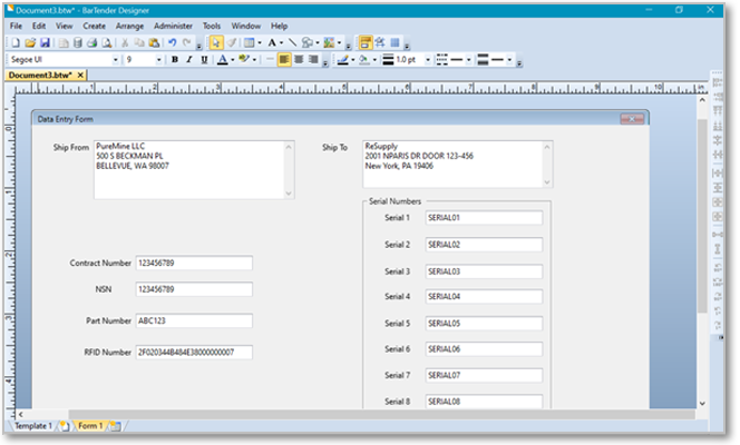 โปรแกรมพิมพ์ฉลาก บาร์โค้ด ป้าย RFID และการ์ด รุ่นระบบพิมพ์อัตโนมัติ BarTender Automation - Perpetual License โปรแกรมพิมพ์ฉลาก บาร์โค้ด ป้าย RFID และการ์ด รุ่นระบบพิมพ์อัตโนมัติ BarTender Automation - Perpetual License