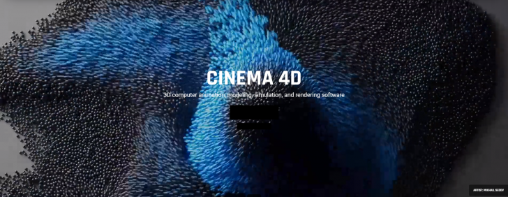 โปรแกรมสร้างอนิเมชัน 3 มิติ Maxon Cinema 4D 2026
