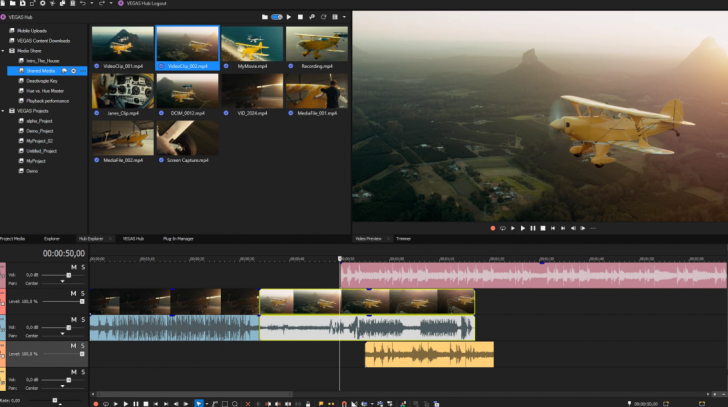 โปรแกรมตัดต่อวิดีโอคุณภาพสูง รุ่นสูงสุด VEGAS Pro Suite 23