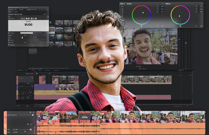 โปรแกรมตัดต่อวิดีโอ รุ่นมืออาชีพ สำหรับสถานศึกษา VEGAS Pro 23 (EDU)