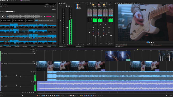 โปรแกรมตัดต่อวิดีโอ รุ่นมืออาชีพ สำหรับสถานศึกษา VEGAS Pro 23 (EDU)