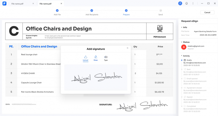 โปรแกรมจัดการเอกสาร สำหรับทีมงาน รุ่นสูงสุด Wondershare PDFelement 11 Business Edition Team for Windows