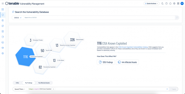 โปรแกรมประเมินสถานะความปลอดภัยไอทีของธุรกิจ ทำงานบนคลาวด์ Tenable Vulnerability Management