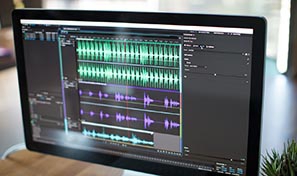 โปรแกรมตัดต่อเสียง รุ่นโปร สำหรับหน่วยงานราชการ Adobe Audition Pro for Teams Government