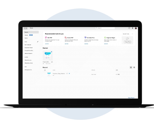 โปรแกรมจัดการเอกสาร PDF รุ่นโปร สำหรับหน่วยงานราชการ Adobe Acrobat Pro for Teams Government