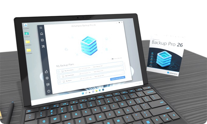 โปรแกรมสำรองไฟล์ กู้คืนข้อมูลไฟล์ Ashampoo Backup Pro 26