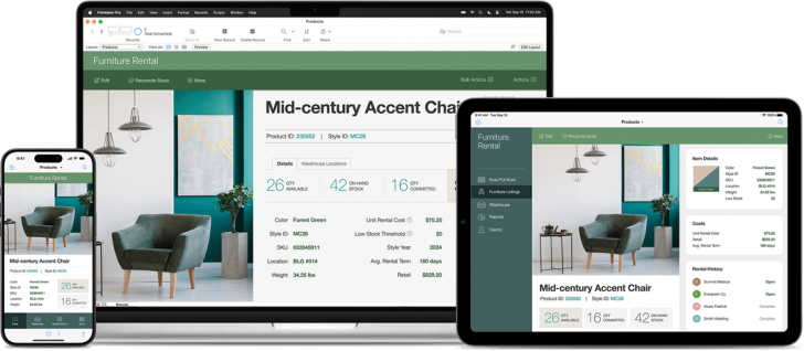 โปรแกรมโฮสต์แอปพลิเคชันและฐานข้อมูล สำหรับผู้ใช้งานหลายคน Claris FileMaker Server 2024 for Teams - Perpetual License