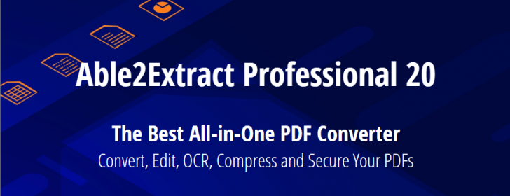 โปรแกรมแปลงไฟล์ แก้ไขไฟล์เอกสาร Able2Extract Professional 20