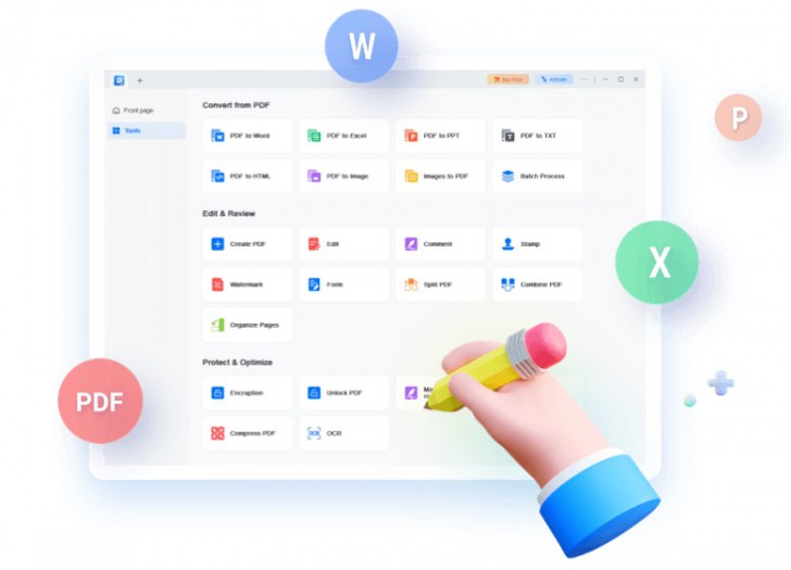 โปรแกรมสร้าง เปิดดู แก้ไข และแปลงไฟล์เอกสารพีดีเอฟ ลิขสิทธิ์รายปี EaseUS PDF Editor - Subscription License