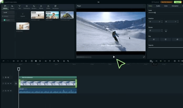 โปรแกรมตัดต่อวิดีโอ แปลงไฟล์วิดีโอ ลิขสิทธิ์ซื้อขาด EaseUS Video Editor - Lifetime License