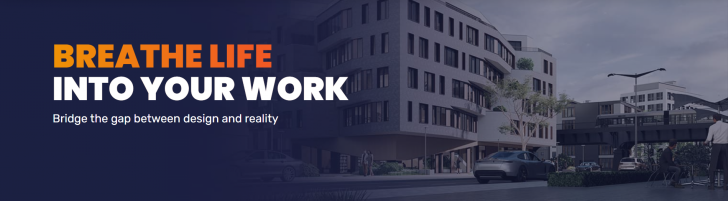 โปรแกรมปลั๊กอินออกแบบอาคาร สร้างภาพจำลองเสมือนจริง สำหรับคนทำฟรีแลนซ์ 1 ราย แต่ย้ายไปใช้งานได้หลายเครื่อง Enscape 3D Floating for Freelancer