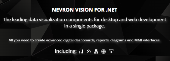 โปรแกรมรวมชุดคอมโพเนนต์การนำเสนอภาพข้อมูล สำหรับพัฒนาโปรแกรม และเว็บแอปพลิเคชัน Nevron Vision for .NET
