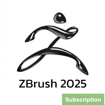 ZBrush 2025 - Subscription License (โปรแกรมปั้นโมเดล 3 มิติ สวยสมจริงระดับมืออาชีพ ลิขสิทธิ์จ่ายรายปี)