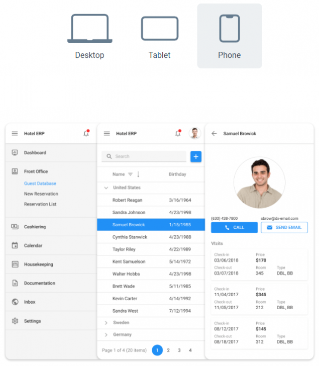 โปรแกรมรวมชุดเครื่องมือพัฒนาแอปพลิเคชันบนหลากหลายเฟรมเวิร์ก DevExtreme