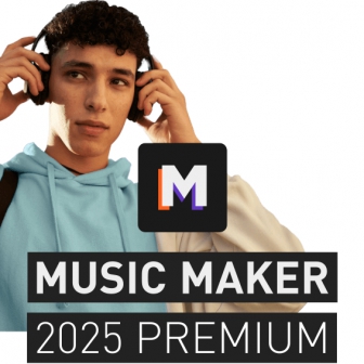 Music Maker 2025 PREMIUM EDITION (โปรแกรมทำเพลง Music Producer ความสามารถระดับสูง แต่ใช้ง่าย)
