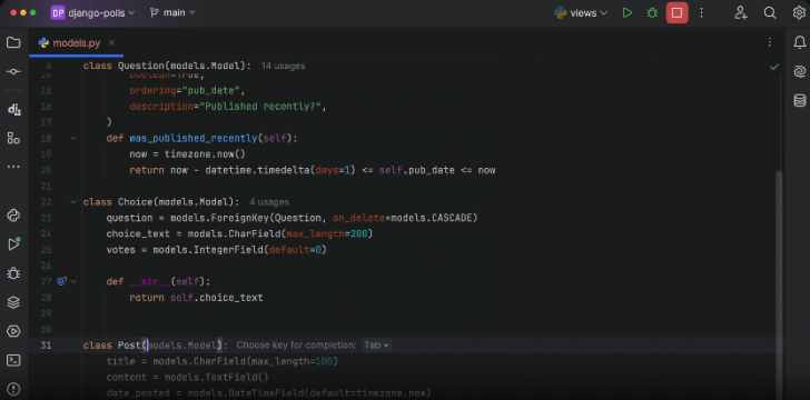 โปรแกรมรวมเครื่องมือสำหรับผู้พัฒนาภาษาไพทอน Jetbrains PyCharm 2025