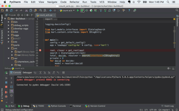 โปรแกรมรวมเครื่องมือสำหรับผู้พัฒนาภาษาไพทอน Jetbrains PyCharm 2025