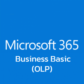 Microsoft 365 Business Basic (OLP) (Cloud Service) (ชุดโปรแกรมจัดการสํานักงาน ที่มีลิขสิทธิ์ถูกต้องตามกฎหมาย สำหรับองค์กรธุรกิจ | 9F5-00003)