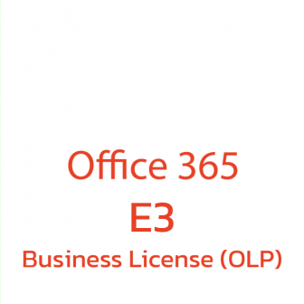 Office 365 E3 Business License (OLP) (ชุดโปรแกรมจัดการสํานักงาน ที่มีลิขสิทธิ์ถูกต้องตามกฎหมาย สำหรับองค์กรธุรกิจขนาดใหญ่ | Q5Y-00003 (Office Apps + Cloud Service))