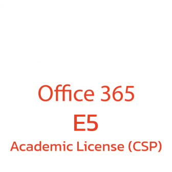 Office 365 E5 Academic License (CSP) (ชุดโปรแกรมจัดการสํานักงาน ที่มีลิขสิทธิ์ถูกต้องตามกฎหมาย สำหรับสถาบันการศึกษาขนาดใหญ่ | (Office Apps + Cloud Service + Power BI))