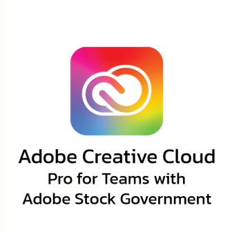 Adobe Creative Cloud Pro for Teams with Adobe Stock Government (ซื้อ Adobe Creative Cloud ของแท้ราคาถูก พร้อมสต๊อกวัตถุดิบ สำหรับหน่วยงานราชการ)