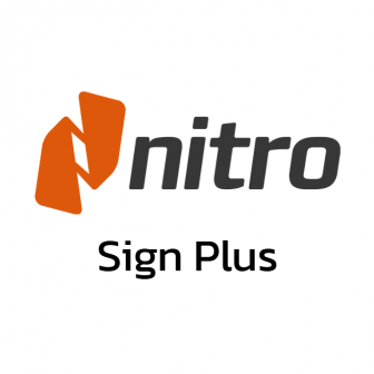 Nitro Sign Plus (โซลูชันลายเซ็นอิเล็กทรอนิกส์ (eSignature) รุ่นระดับสูง)