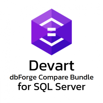 Devart dbForge Compare Bundle for SQL Server (รวมชุดโปรแกรมเปรียบเทียบข้อมูล และเปรียบเทียบโครงสร้างฐานข้อมูล SQL Server)