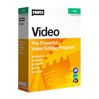 Nero Video 2026 (โปรแกรมตัดต่อ แก้ไขวิดีโอ แปลงไฟล์มัลติมีเดีย ใช้งานง่าย)