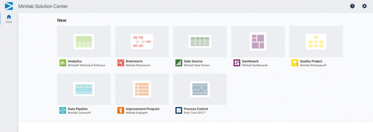 แพลตฟอร์มวิเคราะห์ข้อมูลบนคลาวด์ รุ่นเริ่มต้น Minitab Solution Center Classic