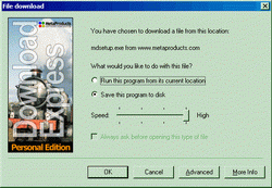 Download Express (โปรแกรม ช่วยดาวน์โหลดไฟล์ จาก Website)