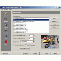 Ultra Screen Saver Maker (โปรแกรม สร้างสกรีนเซฟเวอร์)