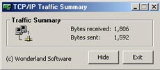 TCP / IP Traffic Summary TCP / IP Traffic Summary