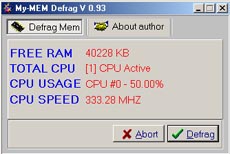 My Defrag-MEM My Defrag-MEM