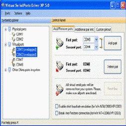 Virtual Serial Ports Driver XP