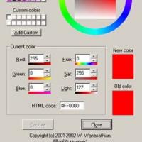 VX Color Dialog Box