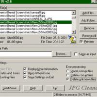 JPG Cleaner (โปรแกรม ลบไฟล์รูป ตระกูล JPEG )
