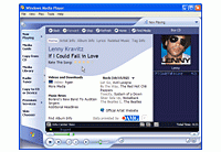 Microsoft Windows Media Player (โปรแกรมเล่นไฟล์มัลติมีเดีย ของระบบวินโดวส์) : 