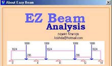 EZ Beam Analysis (วิเคราะห์ และ ออกแบบคานคอนกรีตเสริมเหล็ก)