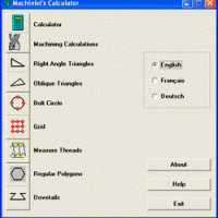 Machinist Calculator (โปรแกรม คำนวณ สำหรับ เครื่องกล)