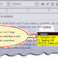 As-U-Type (โปรแกรม ตรวจสอบ การพิมพ์ผิด แบบ Real-Time)