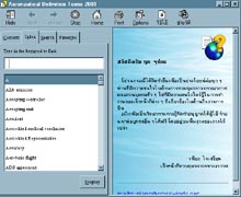 Aeronautical Definition Terms