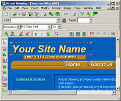 Actual Drawing (โปรแกรม สำหรับ สร้างเว็บเพจ) Actual Drawing (โปรแกรม สำหรับ สร้างเว็บเพจ)
