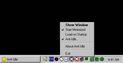 AntiIdle (โปรแกรม ป้องกันไม่ให้ เน็ต หลุด จากการไม่ได้ทำอะไรเลย) AntiIdle (โปรแกรม ป้องกันไม่ให้ เน็ต หลุด จากการไม่ได้ทำอะไรเลย)